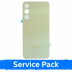 Aizmugurējais vāks saderīgs ar Samsung A256 A25 5G / Personality dzeltens / (Service Pack)