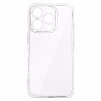 Viedtālruņa apvalks Armor triecienizturīgs Iphone 16 Pro Max - caurspīdīgs