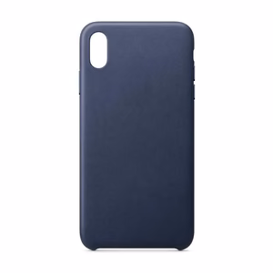 ECO Ādas vāciņš iPhone 12 mini tumši zils