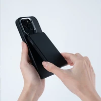 Benks Magnētiskais Armor Pro Kevlara viedtālruņa apvalks iPhone 16 - metāla rāmis 600D - melns (m)