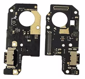 Flex Xiaomi Redmi Note 12 4G ar charging connector un microphone, SIM card contact original (service pack)