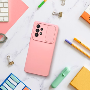 Viedtālruņa apvalks SAMSUNG A15 5G / A15 4G - gaiši rozā