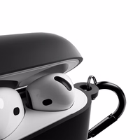 Puro Icon AirPods 4 korpuss - melns