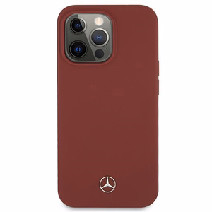 Mercedes Silicone Line чехол для iPhone 13 Pro / iPhone 13 - Красный