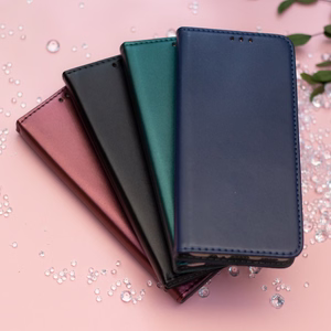 Smart Magnetic maciņš Xiaomi 17T Pro, bordo