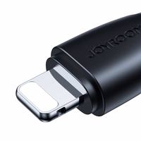 Joyroom Surpass Series A11 USB-A / Lightning 2.4A kabelis 1.2 m - melns