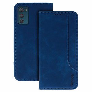 Wonder Prime viedtālruņa apvalks Motorola Moto G42 tumši zils