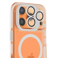 Maciņš LENS MAG COVER saderīgs ar MagSafe telefonam IPHONE 14 balts