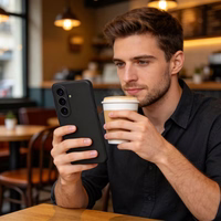 Tech-Protect silikona MagSafe futrālis Samsung Galaxy S26+ - Melns