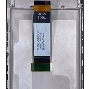 LCD ekrāns Xiaomi Redmi 12 4G/12 5G/Poco M6 Pro 5G ar skārienjutīgo ekrānu un rāmi melns ORG