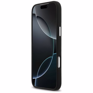 Mercedes Силиконовый Vintage Logo MagSafe Чехол для iPhone 17 Pro Max - чёрный