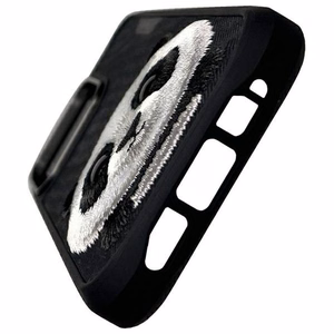 Nimmy Lielās acis mājdzīvnieks 2.0 Pandas viedtālruņa apvalks iPhone 16 Pro Max - melns