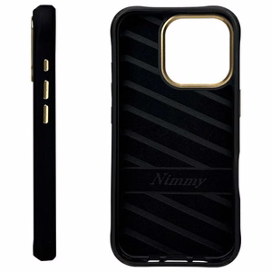 Nimmy Cool&Cute 2.0 Monkey Case for iPhone 16 Pro - Black