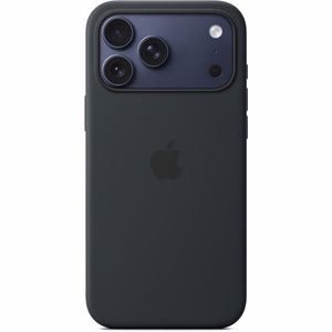 iPhone 17 Pro Max silikona viedtālruņa apvalks ar MagSafe – melns