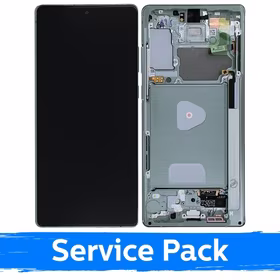 LCD Displejs Saderīgs ar Samsung N980 (N981) Note 20 Ar Frame / Mystic Zaļš / (Service Pack)