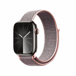 Crong Nylon Sport siksniņa Apple Watch 38 / 40 / 41 / 42 mm, gaiši rozā