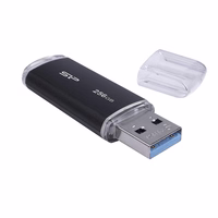 SILICON POWER Blaze B02 Pendrive USB flash drive 256 GB USB Type-A 3.2 Gen 1 (SP256GBUF3B02V1K) melns