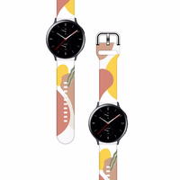 Moro pulksteņa siksna Samsung Galaxy Watch 45 / 46 / 47 mm no silikona - modelis 7