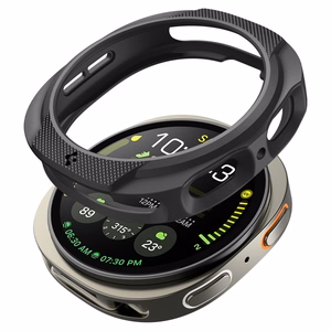 Spigen Liquid Air pulksteņa apvalks Samsung Galaxy Watch 8 40 mm - Matēts melns