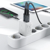 Acefast lādētājs 2x USB 18W QC 3.0, AFC, FCP balts (A33 balts)