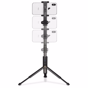 selfiju nūja Spigen S540W Bluetooth ar trijkāji - melns