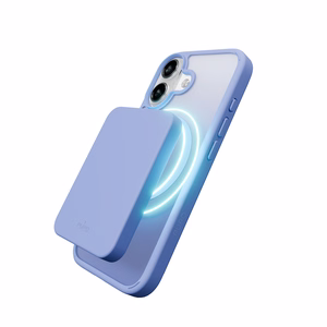 Чехол Puro Gradient TPU совместимый с MagSafe для iPhone 17 - синий