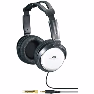 JVC HA-RX500-E vadu austiņas uz galvas melnas, baltas