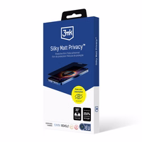 3mk Silky Matt Privacy aizsargstikls iPhone 12 Pro Max viedtālrunim