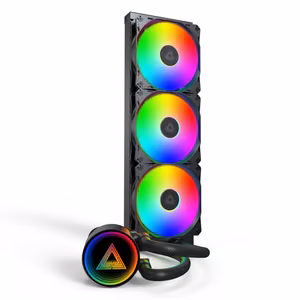 Procesora dzesētājs Montech Lightflow ARGB 360 melns