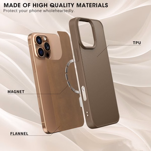 Wozinsky Oglekļa šķiedras apvalks ar Magnētisko Samsung Galaxy S25+ - Melns