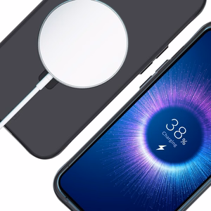 3mk Smoke magnētiskais viedtālruņa apvalks ar statīvu iPhone 17 - melns