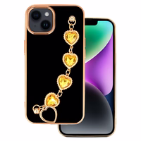 Moderns viedtālruņa apvalks Iphone 14 Plus dizains 2 melna