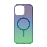 ZAGG Milan Snap viedtālruņa apvalks ar MagSafe iPhone 16 Pro Max - zaļš/violets