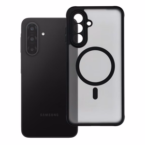 FULL MATTE MAG COVER viedtālruņa apvalks saderīgs ar MagSafe Samsung A17 melna
