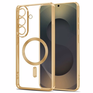 Tech-Protect MagFlex Maciņš for Samsung Galaxy S26 - caurspīdīgs zelta