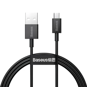 Baseus kabelis Superior USB - microUSB 1,0 m 2,0A melns