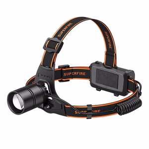 Galvas lukturis Superfire HL71, 500 lm, USB, 5 režīmi