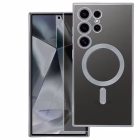 ELECTRO MAG COVER korpuss saderīgs ar MagSafe priekš SAMSUNG A37 sudraba krāsā