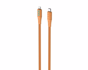 Havit CB6255 - USB uzlādes kabelis Type C uz Lightning, 1 m (oranžs)