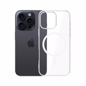 3mk Caurspīdīgs Magnētiskais apvalks Apple iPhone 16 Pro - caurspīdīgs