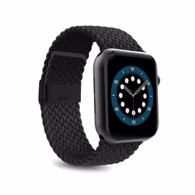 Puro Loop neilona siksniņa Apple Watch 38/40/41 mm - melns