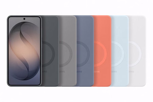 Samsung Силиконовый Магнитный Чехол для Samsung Galaxy S26, совместим с MagSafe - синий