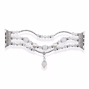 Apple Watch siksna 42/44/45 dizains 4 balta