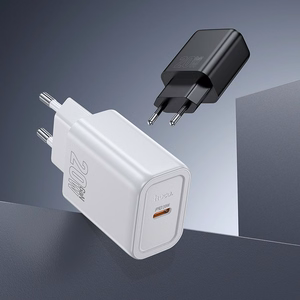 Lādētājs Hoco USB-C QC PD 20W + kabelis USB-C uz Lightning N60 balts