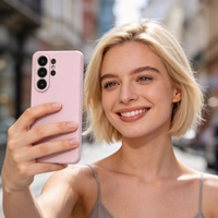 Tech-Protect Silikona MagSafe Maciņš for Samsung Galaxy S26 Ultra - rozā