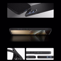 Spigen Liquid Air Viedtālruņa apvalks Samsung Galaxy S25+ - matēta melna