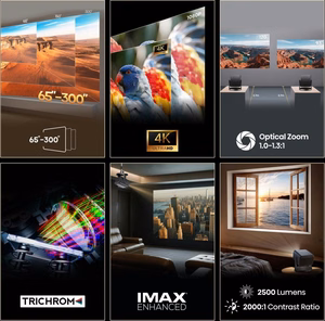 Hisense C3 DLP UHD 4K (3840x2160) 3D metālisks