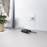 Portatīvais lādētājs VEGER 30000 mAh ar iebūvētu kabeli Type C / Lightning PD QC3.0 35W K3 (W3018) melna