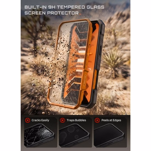 Supcase Grip Pro Mag MagSafe vāciņš iPhone 18 Pro Max / 17 Pro Max – oranžs