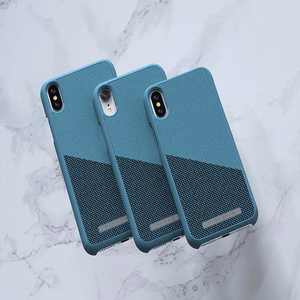 Nordic Elements Saeson Freja vāciņš ierīcei iPhone XS Max, tumši zilzaļš